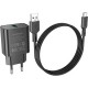 Зарядний пристрій BOROFONE BA72A charger set (Type-C) Black (BA72ACB)