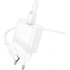 Зарядний пристрій BOROFONE BA72A charger set (Type-C) White (BA72ACW) - Фото