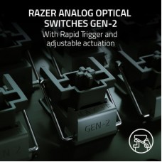 Клавіатура Razer Huntsman V3 Pro USB UA Black (RZ03-04970100-R3M1) - Фото