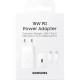 Зарядний пристрій Samsung USB-С 15 W White + Cable USB-C 1 m (EP-T1510XWEGEU)