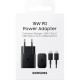 Зарядний пристрій Samsung USB-С 15W Black + Cable USB-C 1 m (EP-T1510XBEGEU)