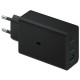 Зарядний пристрій Samsung 2xUSB-С 65 W PD PPS/USB-A Black (EP-T6530NBEGEU)