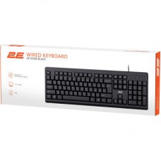 Клавіатура 2E KS108 USB Black (2E-KS108UB_UA) - Фото
