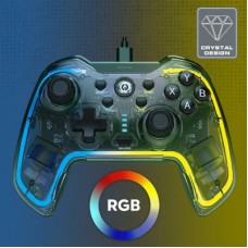 Геймпад Canyon Brighter GP-02 Wired RGB 4in1 PS3/Android BOX-TV/Nintendo Crystal (CND-GP02) - Фото