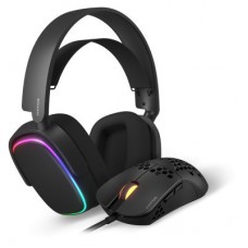 Навушники Hator Phoenix 7.1 RGB + Stellar Pro Black (НТR-001) - Фото