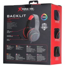 Навушники Xtrike ME GH-903 RGB-LED Black (GH-903) - Фото
