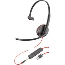 Наушники Poly BlackWire C3215 USB-C/A + 3.5mm HS Mono (8X227AA) Наушники Poly BlackWire C3215 USB-C/A + 3.5mm HS Mono (8X227AA)