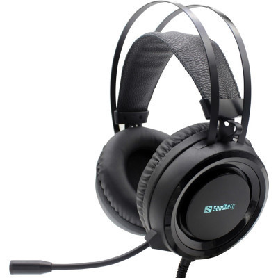 Наушники Sandberg Dominator Headset RGB Black (126-22)