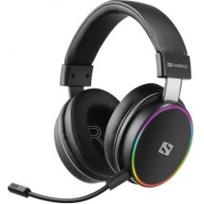 Наушники Sandberg HeroBlaster Bluetooth Led Headset Black (126-42) - Фото