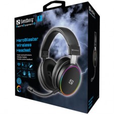 Наушники Sandberg HeroBlaster Bluetooth Led Headset Black (126-42) - Фото
