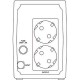 Джерело безперебійного живлення Marsriva MR-UF800 480W (MR-UF800)