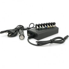 Блок живлення до ноутбука Voltronic 100 W Universal + Auto(12V), ручне регулювання, 8 роз'ємів (02527/ - Фото