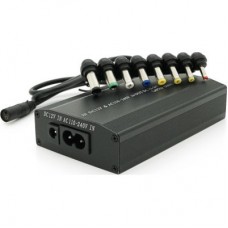 Блок живлення до ноутбука Voltronic 100 W Universal + Auto(12V), ручне регулювання, 8 роз'ємів (02527/ - Фото