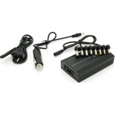 Блок живлення до ноутбука Voltronic 100 W Universal + Auto(12V), ручне регулювання, 8 роз'ємів (02527/ - Фото