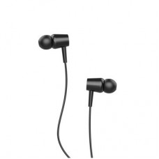 Наушники Denmen HF DR02 3.5mm 1.2 м Black (DE-DR02-BK) - Фото