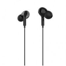 Наушники Denmen HF DR06 3.5mm 1.2 м Black (DE-DR06-BK) - Фото