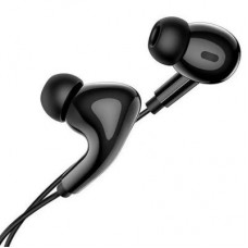 Наушники Denmen HF DR06 3.5mm 1.2 м Black (DE-DR06-BK) - Фото