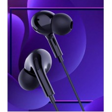 Наушники Denmen HF DR06 3.5mm 1.2 м Black (DE-DR06-BK) - Фото
