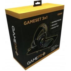 Мышка GamePro GS890 Combo 3 в 1 миша + ігрова поверхня + гарнітура (GS890) - Фото