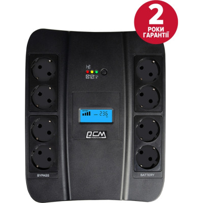 Джерело безперебійного живлення Powercom SPD-550U Schuko