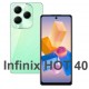 Мобильный телефон Infinix HOT 40 8/256Gb Starfall Green NFC X6836  ( инфиникс хот 40 )