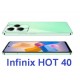 Мобильный телефон Infinix HOT 40 8/256Gb Starfall Green NFC X6836  ( инфиникс хот 40 )