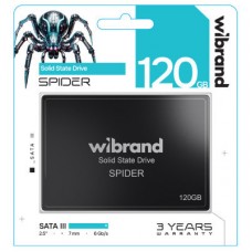 Накопичувач SSD 2.5" 120 GB Spider Wibrand (WI2.5SSD/SP120GBST) - Фото