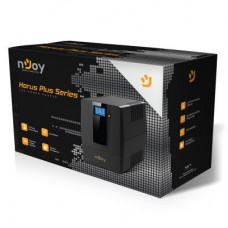 Джерело безперебійного живлення nJoy Horus Plus 1000VA USB (PWUP-LI100H1-AZ01B) - Фото