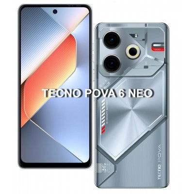 Телефон Tecno POVA 6 NEO 8/256 GB Starry Silver (Техно пова 6 нео)