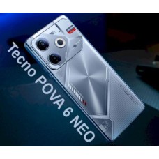 Телефон Tecno POVA 6 NEO 8/256 GB Starry Silver (Техно пова 6 нео) - Фото