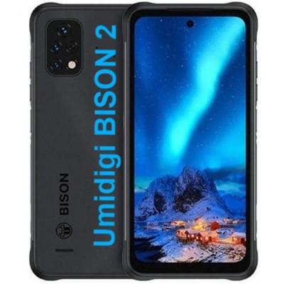 Протиударний телефон Umidigi BISON 2 6/128Gb Hack Black (бізон 2)