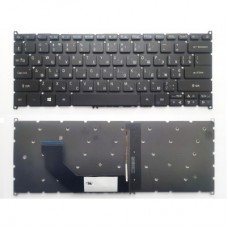 Клавиатура ноутбука Acer Swift SF314-41/SF314-52/SF314-53/SF314-55/SF514-51 черна з п (A46211)