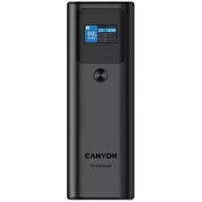 Батарея універсальна Canyon PB-2010 27000 mAh PD/3.1/140Wh, in/out2xUSB-C PD/140W, outUSB-A/22.5W - Фото