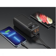 Батарея універсальна Sandberg 50000mAh 130W PD, 3xUSB 3xType-C LED 2W (420-75) - Фото
