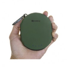 Батарея універсальна Sandberg 10000mAh, Survivor, USB*2, мінікомпас, мініліхтарик (420-60) - Фото