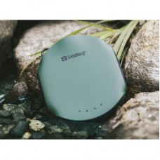 Батарея універсальна Sandberg 10000mAh, Survivor, USB*2, мінікомпас, мініліхтарик (420-60) - Фото