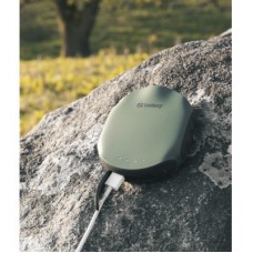 Батарея універсальна Sandberg 10000mAh, Survivor, USB*2, мінікомпас, мініліхтарик (420-60) - Фото