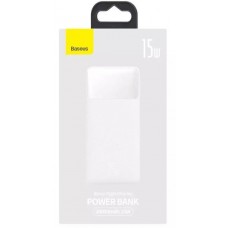 Повер банк Baseus Bipow 15W 20000mAh White (PPDML-J02) УМБ Басеус - Фото