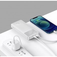 Повер банк Baseus Bipow 15W 20000mAh White (PPDML-J02) УМБ Басеус - Фото