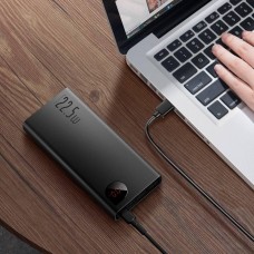 Оригінал Baseus Adaman Metal Digital Display Quick Charge Power Bank 20000 mAh 22.5W Швидке заряджання QC 3.0 - Фото