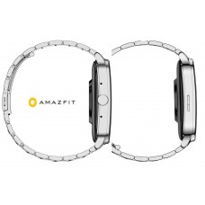 Смарт-годинник Amazfit Pop 3S Mtetal Silver (годинник поп 3с метал) - Фото