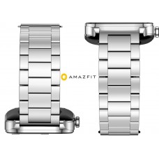 Смарт-годинник Amazfit Pop 3S Mtetal Silver (годинник поп 3с метал) - Фото