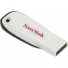 USB-флеш-накопичувач SANDISK 16 GB Cruzer Blade White USB 2.0 (SDCZ50C-016G-B35W) USB-флеш-накопичувач SANDISK 16 GB Cruzer Blade White USB 2.0 (SDCZ50C-016G-B35W) - Фото