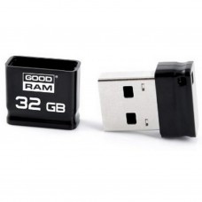 USB флеш накопитель GOODRAM 32GB Piccolo Black USB 2.0 (UPI2-0320K0R11) - Фото