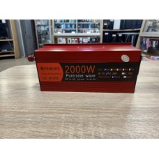 Инвертор 12V-220V XINBOKE 2000W чистая синусоида (DC 12V - AC 220V)