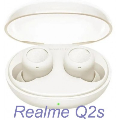Беспроводные Наушники Realme Q2s Paper White  (наушники реалми)