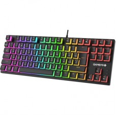 Клавіатура GamePro MK80R Red Switch RGB USB Black (MK80R) - Фото