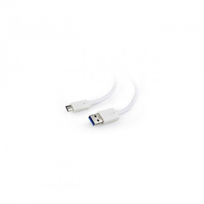 Дата кабель USB 3.0 AM to Type-C 1.8m Cablexpert (CCP-USB3-AMCM-6-W)