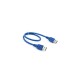 Дата кабель USB 3.0 AM/AM 0.5m Extradigital (KBU1631)