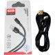 Дата кабель USB 2.0 AM to Lightning 1.0m NB212 2.1A Black XO (XO-NB212i-BK) Дата кабель USB 2.0 AM to Lightning 1.0m NB212 2.1A Black XO (XO-NB212i-BK)